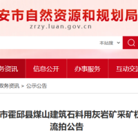 起始價8億元！安徽一建筑石料用灰?guī)r礦無人報價流拍